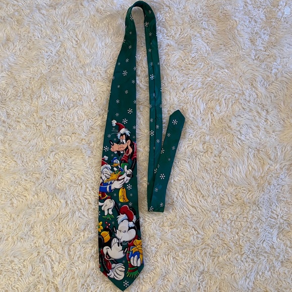 Disney • Holiday Mickey Mouse & Friends Necktie - Picture 3 of 6